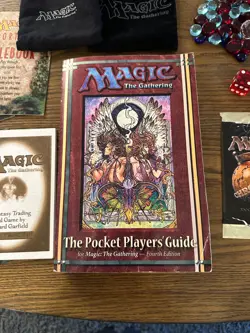 Magic the Gathering Pocket Player’s Guide 4th Ed 1995 MTG + EXTRAS! - Image 2