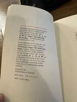 Magic the Gathering Pocket Player’s Guide 4th Ed 1995 MTG + EXTRAS! - Image 5