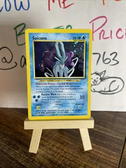 ✨ Suicune, “DOUBLE” HOLO Error, Neo Revelation 13/64, Pokemon ✨ - Image 1