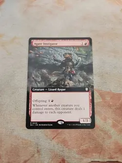 Agate Instigator Extended Art Commander Bloomburrow MTG NM - Image 1