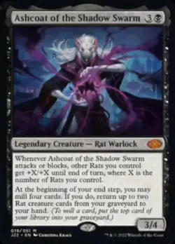 MTG Ashcoat of the Shadow Swarm [Jumpstart 2022] Near Mint Magic - Image 1