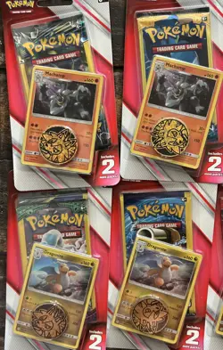 Pokemon TCG Sun & Moon Mini Booster Blister Packs lot of 8 *READ Description* - Image 2
