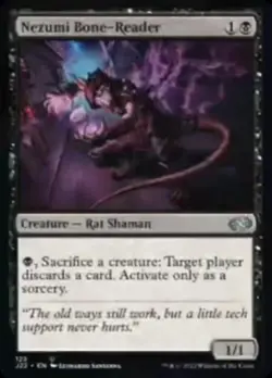 MTG Nezumi Bone-Reader [Jumpstart 2022] Near Mint Magic - Image 1