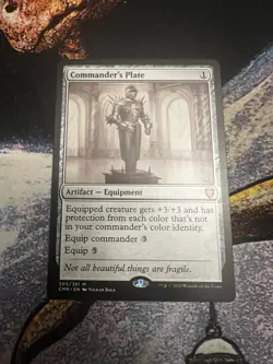 1X MTG Commander’s Plate Commander Legends NM - Image 1