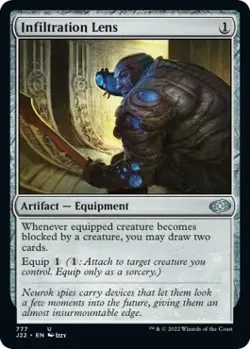 MTG Infiltration Lens [Jumpstart 2022] Near Mint Magic - Image 1