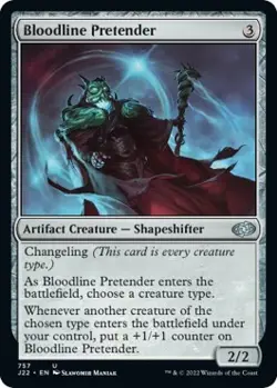 MTG Bloodline Pretender [Jumpstart 2022] Near Mint Magic - Image 1