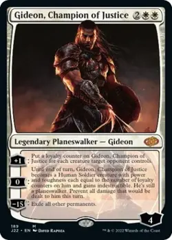 MTG Gideon, Champion of Justice [Jumpstart 2022] Near Mint Magic - Image 1