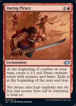 MTG Daring Piracy [Jumpstart 2022] Near Mint Magic - Image 1