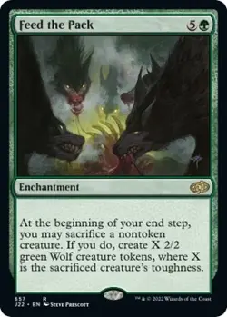 MTG Feed the Pack [Jumpstart 2022] Near Mint Magic - Image 1