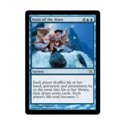 WOTC MtG Betrayers of Kamigawa Sway of the Stars (R) (Foil) EX - Image 1