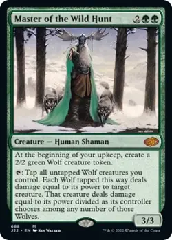 MTG Master of the Wild Hunt [Jumpstart 2022] Near Mint Magic - Image 1