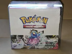 Pokemon Sealed Scarlet & Violet Temporal Forces Booster Box (With Plastic Cover) - Image 1