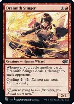 MTG Drannith Stinger [Jumpstart 2022] Near Mint Magic - Image 1