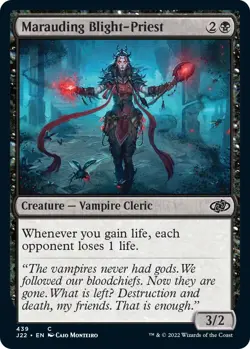MTG Marauding Blight-Priest [Jumpstart 2022] Near Mint Magic - Image 1