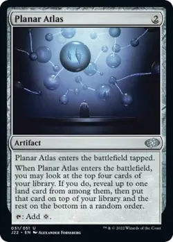 MTG Planar Atlas [Jumpstart 2022] Near Mint Magic - Image 1
