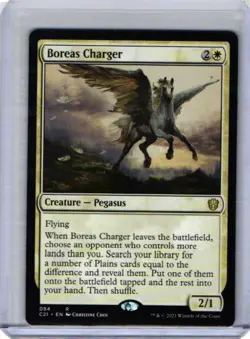 x1 Boreas Charger R MTG Commander 2021 M/NM, English - Image 1