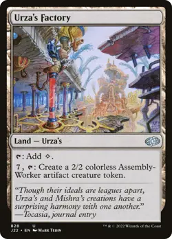 MTG Urza's Factory [Jumpstart 2022] Near Mint Magic - Image 1