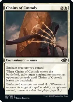 MTG Chains of Custody [Jumpstart 2022] Near Mint Magic - Image 1