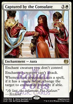 Captured by the Consulate 2x FOIL KLD MTG Kaladesh Rare MINT white - Image 1