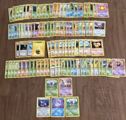Pokemon Bulk Wotc 107 Card Vintage Lot 1st Edition Rare Shadowless - A - Image 5