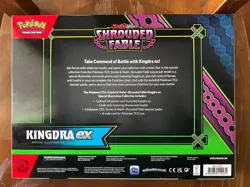 Pokemon TCG Shrouded Fable Kingdra Ex Illustration Collection *NEVER OPENED* - Image 2