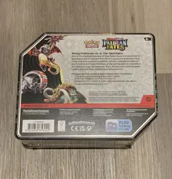 Pokemon TCG Scarlet & Violet Paldean Fates Tin Shiny Charizard ex New Sealed - Image 4