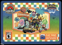 Pokemon World Championship 2025 Code Card PTCGL Paradise Resort Deck Box Sleeves - Image 1
