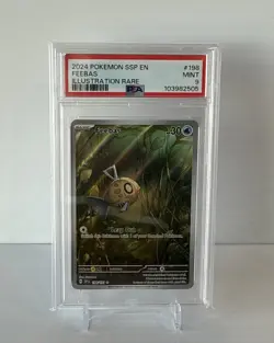 2024 Pokemon SSP EN Feebas Illustration Rare PSA 9 Mint - Image 1