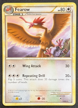 Pokemon TCG - Fearow 15/95 - Unleashed - Non Holo Rare - Image 1