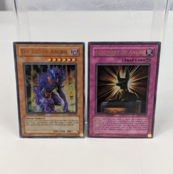 1996 Yu-Gi-Oh YuGiOh Holo Cards Judgement of Anubis & The End of Anubis - Image 1