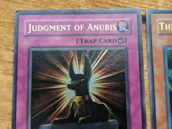 1996 Yu-Gi-Oh YuGiOh Holo Cards Judgement of Anubis & The End of Anubis - Image 4