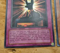 1996 Yu-Gi-Oh YuGiOh Holo Cards Judgement of Anubis & The End of Anubis - Image 5