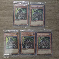(5) Yugioh SEALED Elemental Hero Wildheart GSE-EN001 Limited Edition Rare Lot - Image 1