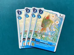 Swimmon BT19-018 Playset Special Booster 2.0 2.5 Digimon Card Game x4 - Image 1