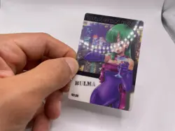 Bulma No.80 Dragon Ball Plastic Gummy Card Japanese Bandai 2004 - Image 4