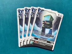 Monitamon BT19-055 Playset Special Booster 2.0 2.5 Digimon Card Game x4 - Image 1