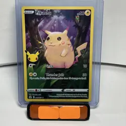 Pikachu 005/025 Holo Rare FA 2021 Celebrations 25th Anniversary Pokemon Card NM - Image 1