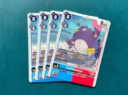 DaiPenmon BT18-026 Playset Special Booster 2.0 2.5 Digimon Card Game x4 - Image 1