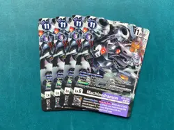 Machinedramon BT19-065 Playset Special Booster 2.0 2.5 Digimon Card Game x4 - Image 1