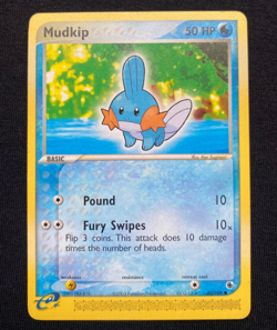 Mudkip 60/109 EX Ruby & Sapphire Pokemon Card TCG (LP) - Image 1