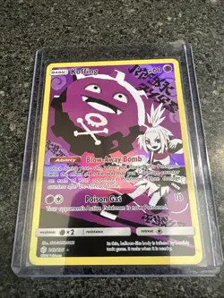 Pokemon TCG Koffing Holo Secret Rare Card Cosmic Eclipse 243/236 NM Condition - Image 1