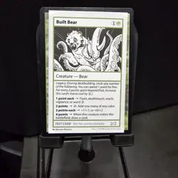 Built Bear (Playtest Card) - Mystery Booster 2 - MTG MB2 - Image 1