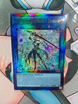 Yugioh Asian English OCG DUAD-AE049 Sky Striker Ace = Zero - Ultimate Rare - Image 1