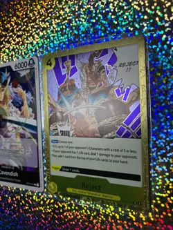 One Piece Card Game Foil: OP04-081 Cavendish; OP06-116 Reject; OP04-082 Kyros - Image 4