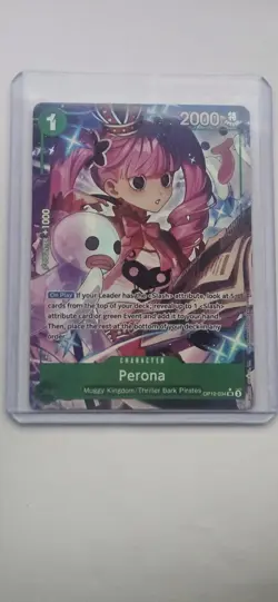 Perona OP12-034 Alternate Art One Piece Card English Legacy of the Master - Image 1