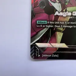 Aegis Gundam ST04-006 LR+ Alt Art Gundam Card Game SEED Strike - Image 4