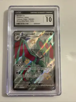 CGC 10 Noivern GX Shiny SV78/SV94 Shiny Vault Hidden Fates Pokemon Card - Image 1