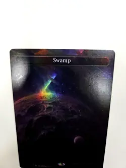 Swamp (242) FOIL Unfinity NM Land Basic Land MAGIC THE GATHERING CARD! - Image 4