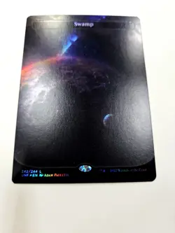 Swamp (242) FOIL Unfinity NM Land Basic Land MAGIC THE GATHERING CARD! - Image 5