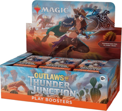 Play Booster Box Outlaws of Thunder Junction OTJ MTG/ New Sealed - Image 1